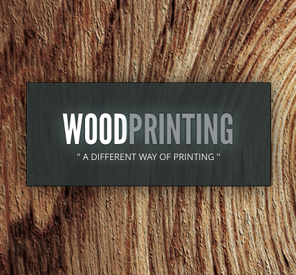 een schuldeiser monster Verwisselbaar Nieuwe printen op hout by BplusO - B2B - Woodprinting